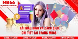 Bài Mậu Binh Và Cách Chơi Chi Tiết Tại Trang MB66