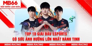 Top 10 Giải Đấu Esports Có Sức Ảnh Hưởng Lớn Nhất Hành Tinh